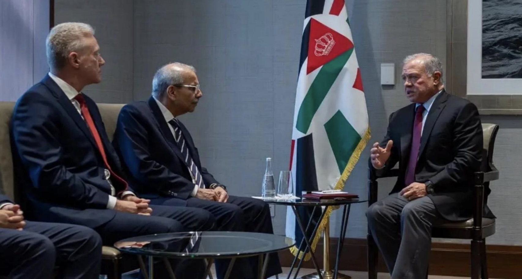 سلام والملك الاردني