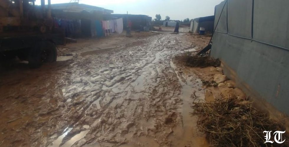 بلدة القاع منكوبة بالسيول