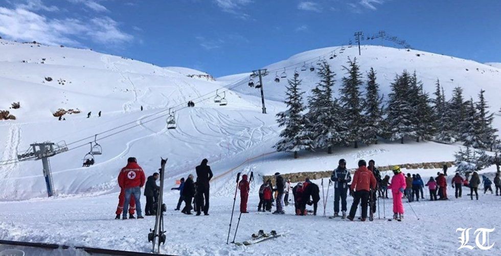 هدية السماء: موسم التزلج عاد الى لبنان
