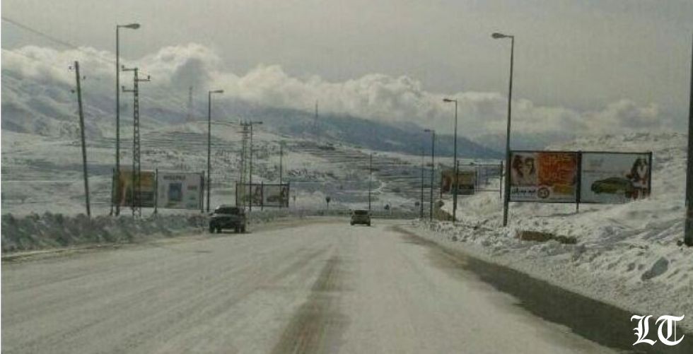 طريق ضهر البيدر سالكة وآمنة الا للشاحنات