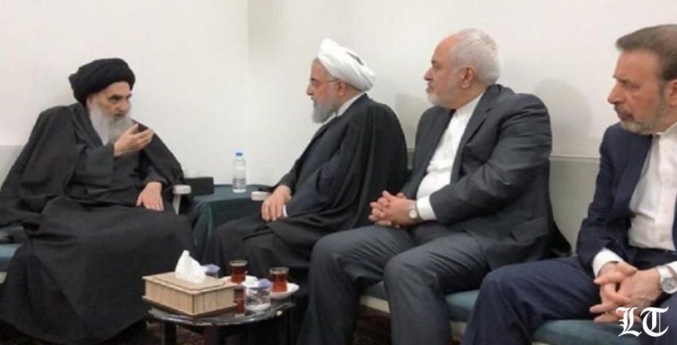 السيستاني لروحاني:احترام سيادة الدول وعدم التدخل في شؤونها الداخلية