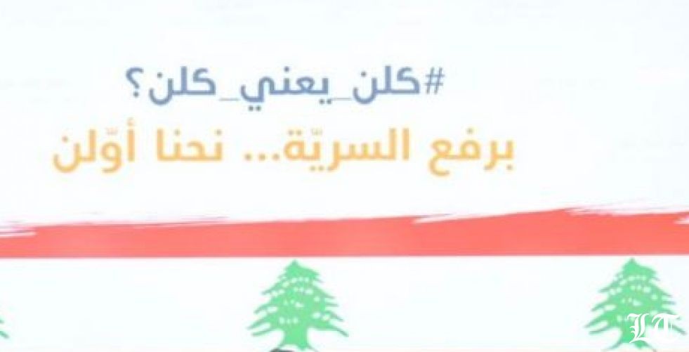 مضمون الكتاب الذي وقعه نواب التيار الوطني الحر لرفع السرية المصرفية عنهم