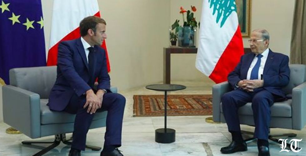 ماكرون من قصر بعبدا: لمستُ الغضب في الشارع