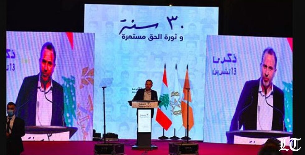 باسيل في تجهيل الفاعل في عملية ١٣ تشرين يوضح مواقفه من الحكومة والنظام العام