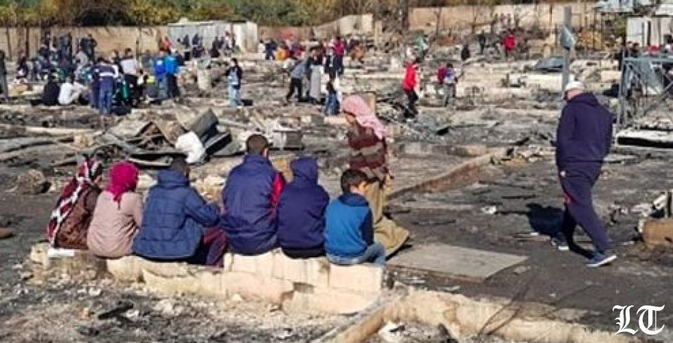 إدانة واسعة لإحراق مخيم المنية، وماذا عن السلاح المتفلت في أيدي اللاجئين السوريين