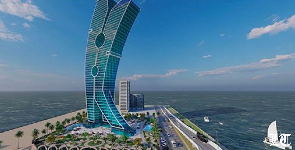 برج مشابك الغسيل في دبي كرمز للتطبيع مع اسرائيل
