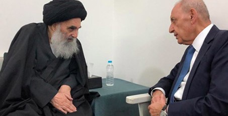 اللقاء التاريخي بين البابا والسيستاني خارج فلك حزب الله