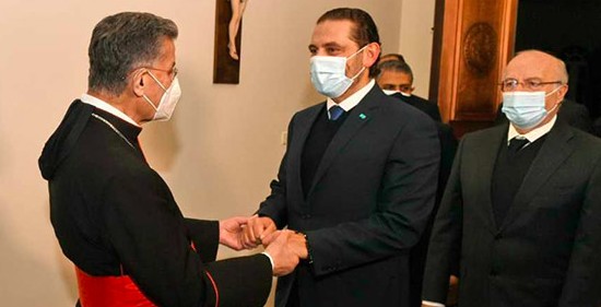 عشاء وصور في محادثات  بين البطريرك والحريري