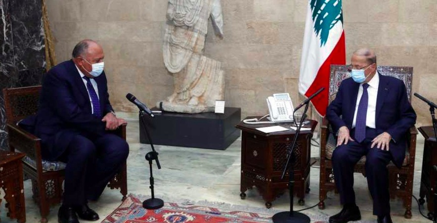 شكري : تشكيل حكومة  للدعم العربي والدولي