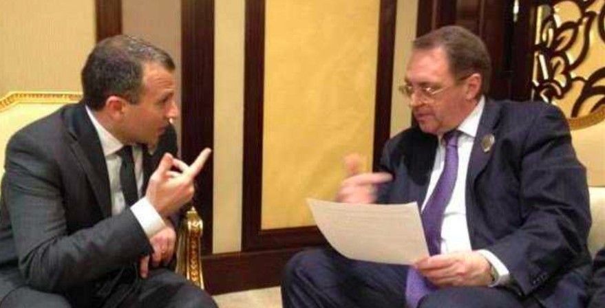 انطلاق لقاءات باسيل في موسكو