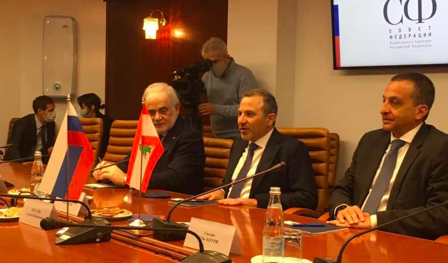 باسيل يوسّع لقاءاته في موسكو