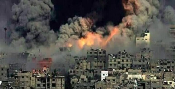 الحرب المفتوحة بين اسرائيل وقطاع غزة