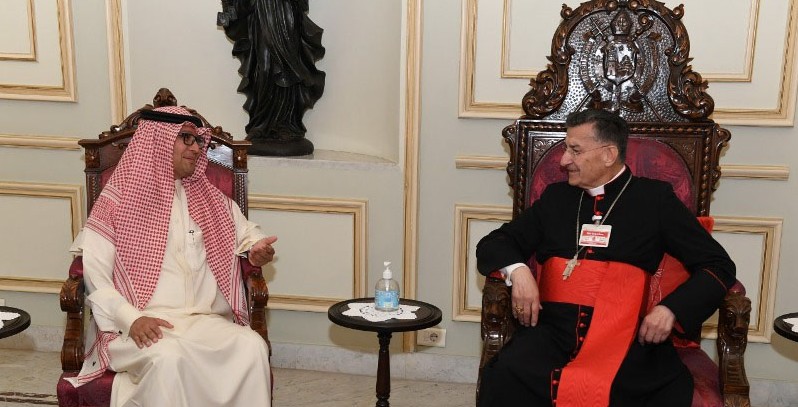 السفير السعودي يشيد بدور البطريرك الراعي