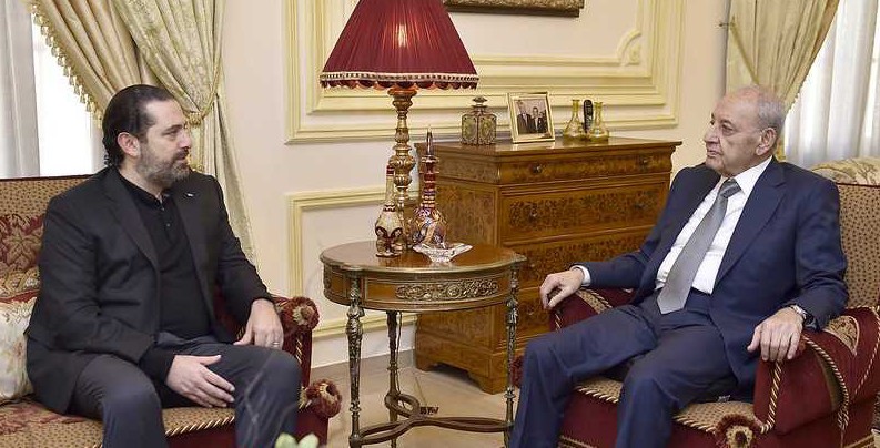 لقاء بين الرئيسين بري والحريري