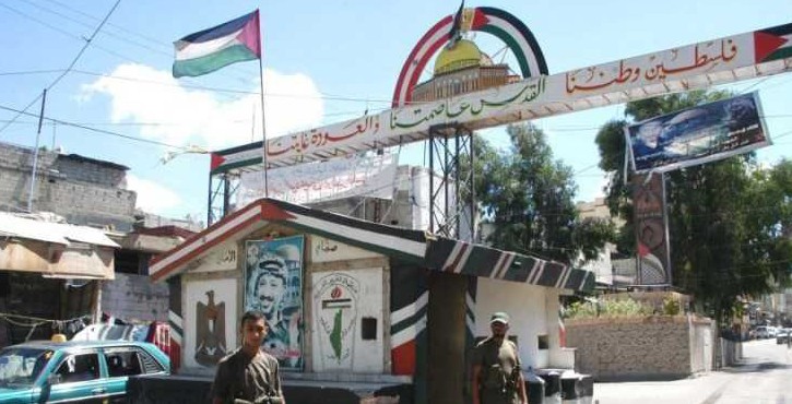 اشتباكات فلسطينية فلسطينية في مخيم الرشيدية
