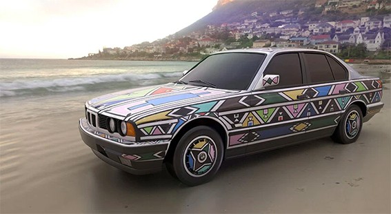 سيارات BMW الفنية من الرقمي الى الواقع