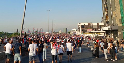 يوم الغضب في بيروت