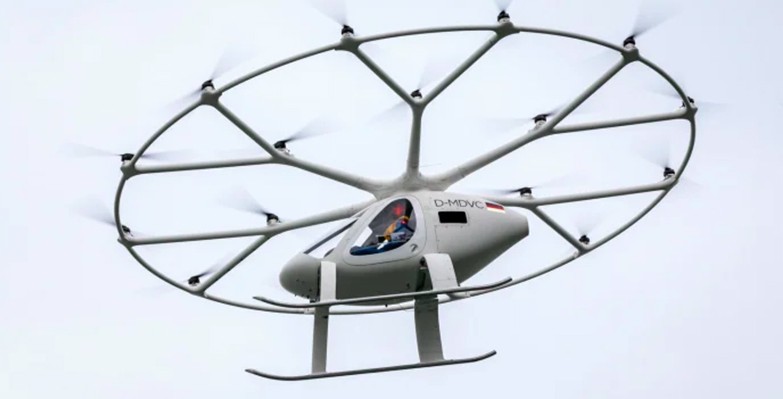 طائرة التاكسي VOLOCOPTER 2X لمزيد من الاختبار
