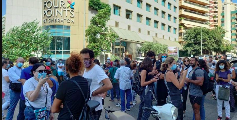 اعتصام لأهالي ضحايا المرفأ في فردان من دون حطيط المُصاب قمعا