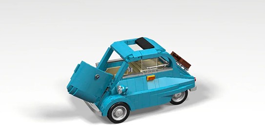 حين تلتقي BMW بقوالب بناء LEGO
