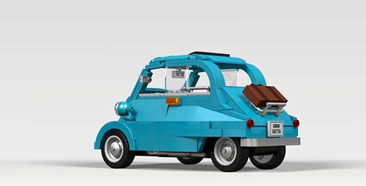 حين تلتقي BMW بقوالب بناء LEGO
