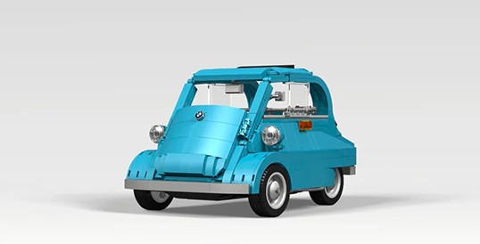 حين تلتقي BMW بقوالب بناء LEGO