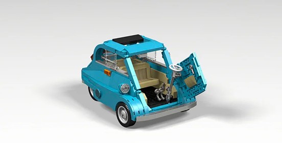 حين تلتقي BMW بقوالب بناء LEGO