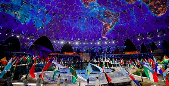 افتتاح رائع ل إكسبو 2020.