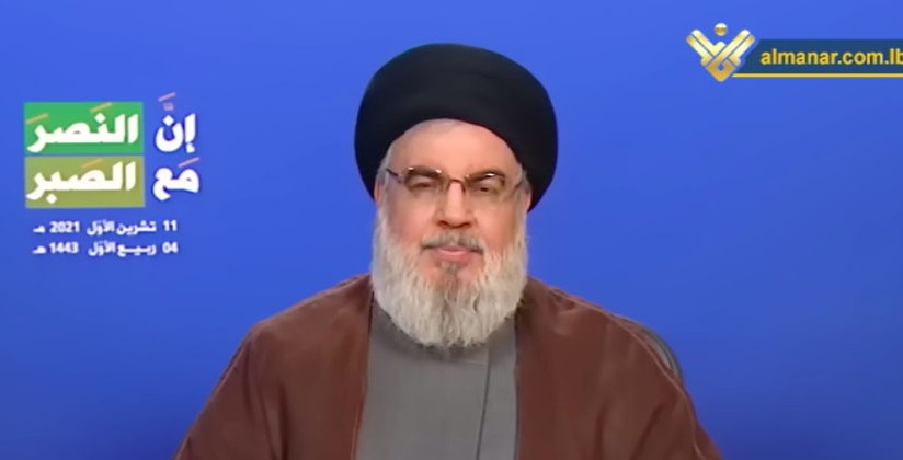 نصرالله من الدفاع الى الهجوم على القاضي بيطار