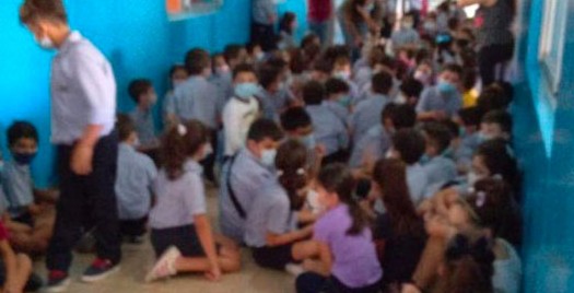 حالة رعب في المدارس في يوم احتجاجات الثنائي الشيعي