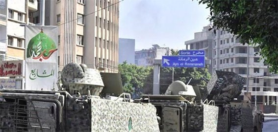 العودة الى المسارات السياسية بعد الانقلابات في الروايات الامنية في الطيونة عين الرمانة