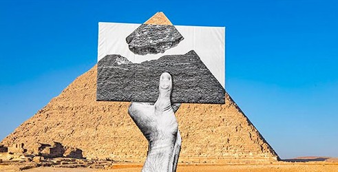 معرض باهر في حرم اهرامات مصر