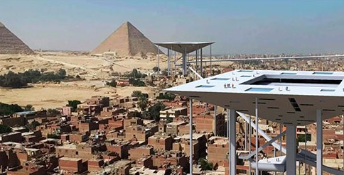 اهرامات حديثة لمعنى مصري حديث(بالصور)