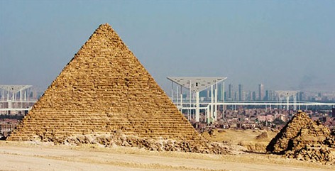 اهرامات حديثة لمعنى مصري حديث(بالصور)