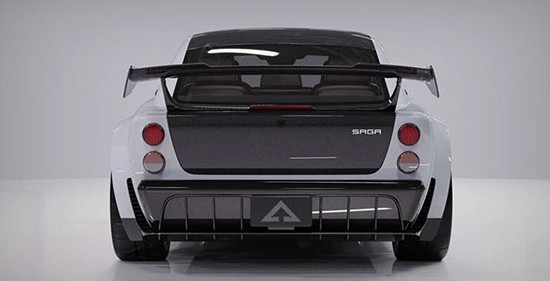 سيارة  SUPERSAGA بمحرك ألفا موتور