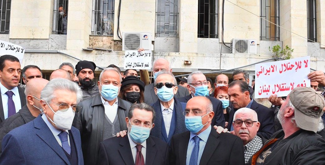 فارس سعيد في قصر العدل في بعبدا