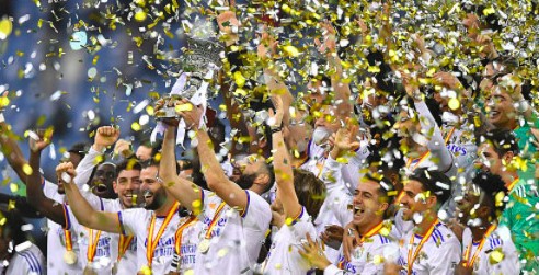 ريال مدريد بلقب كأس السوبر الاسباني
