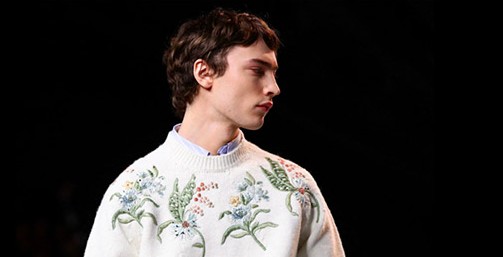 Dior في تمازج النسائي والرجالي