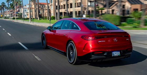 مرسيدس AMG EQS أول استعراض للقيادة
