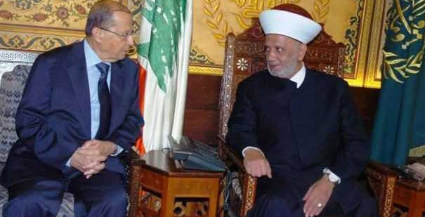 الرئيس عون من دار الفتوى: السنة مكوّن أساسي