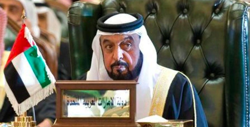 وفاة رئيس الإمارات