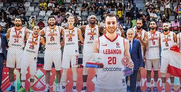 منتخب لبنان الى بطولة العالم في كرة السلة