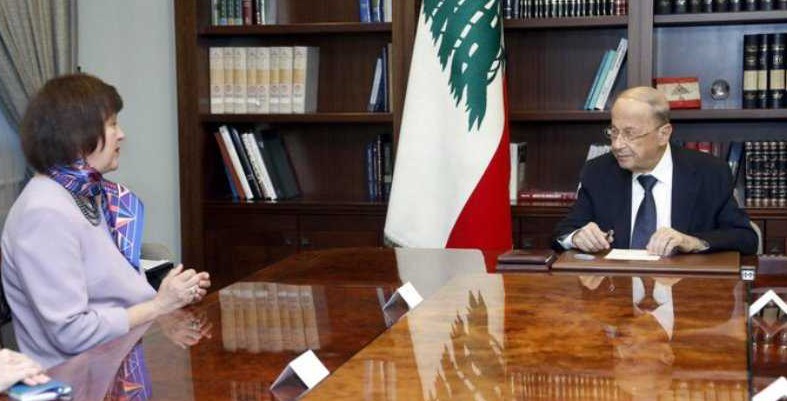 الرئيس عون: مفاوضات الترسيم في مراحلها الأخيرة
