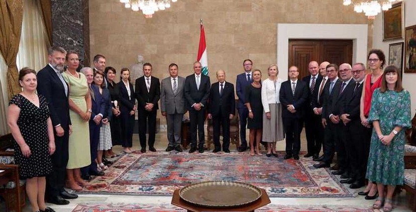 الرئيس عون للأوروبيين:اعمل لتشكيل حكومة