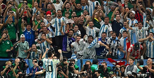 حضور قياسي للجماهير في مونديال قطر