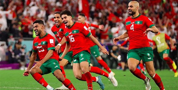 تهنئة رسمية وشعبية لمنتخب المغرب