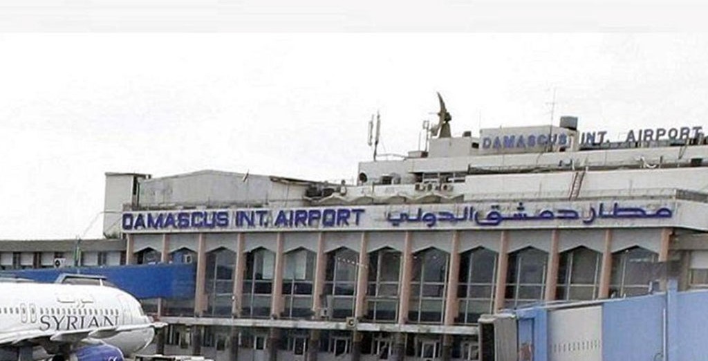 مطار دمشق يعود للخدمة بعد ضربة اسرائيلية
