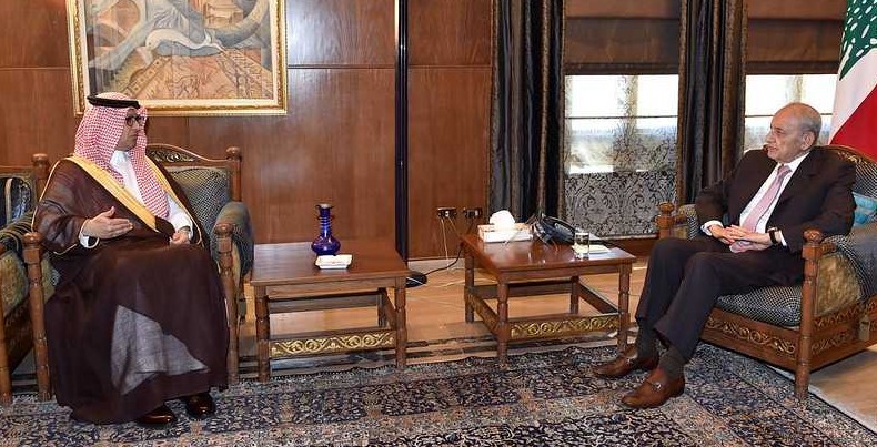 السفير السعودي في عين التينة