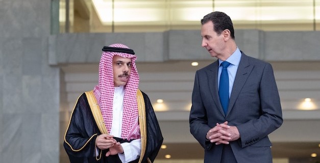 إعادة العلاقات الديبلوماسية بين السعودية وسوريا