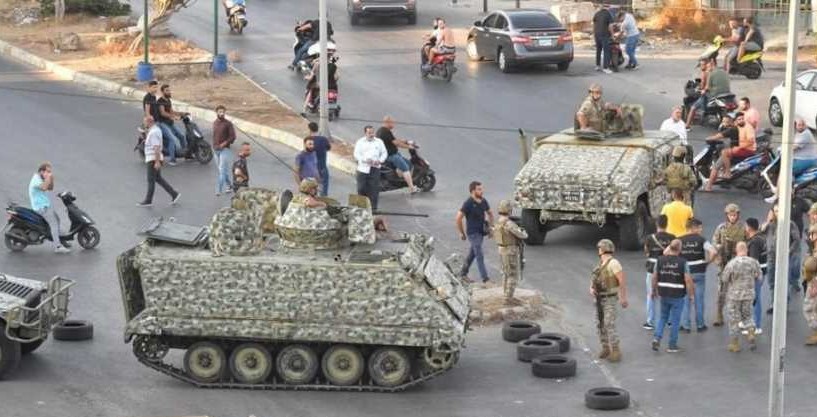انتشار الجيش في محيط مؤتمر العشائر العربية